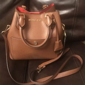 Michael Kors Saffiano Leather Handbag